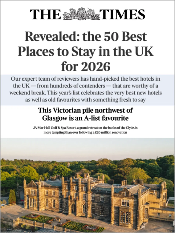 Mar Hall, Scotland · The Times