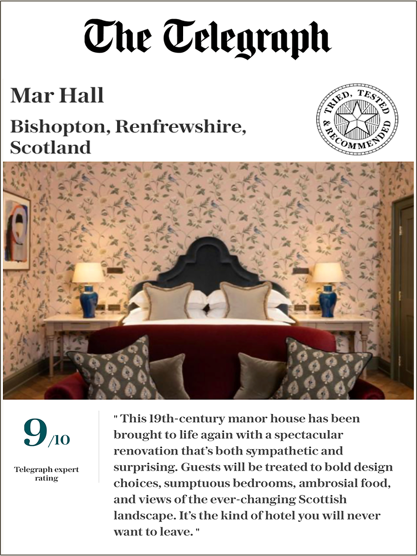 Mar Hall, Scotland · The Telegraph