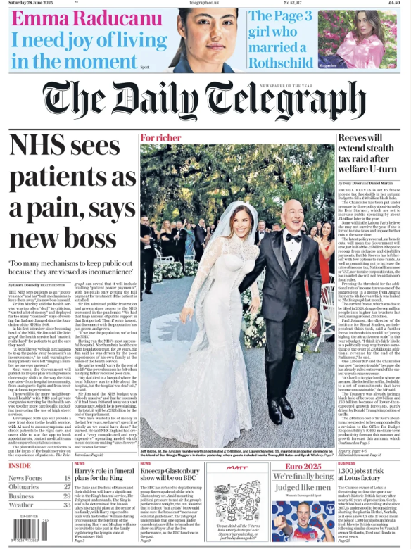 The Telegraph — How the mega-rich go yacht-shopping — Cover
