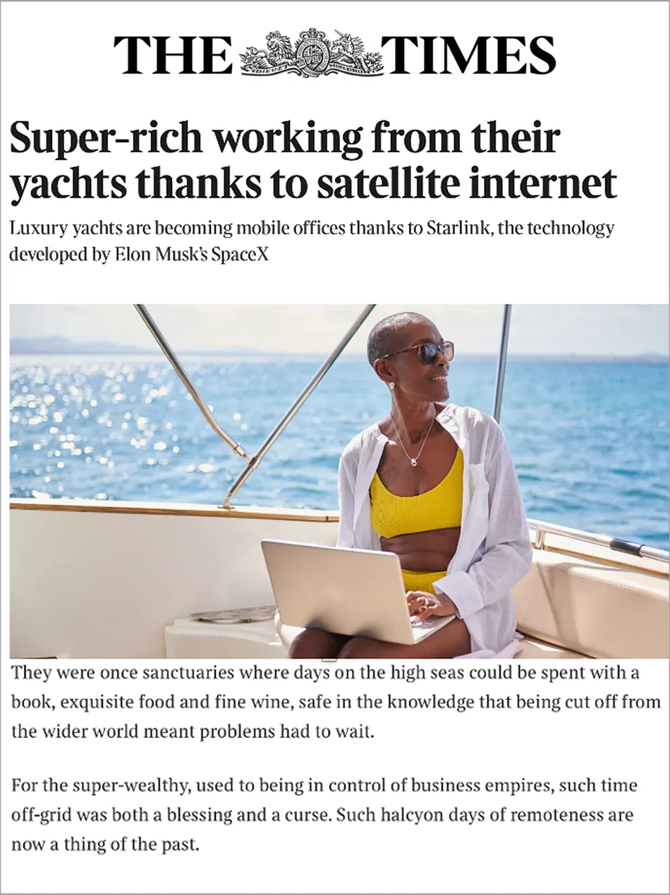Sanlorenzo Yachts · The Times
